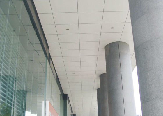 مشبك الألومنيوم الصناعية في بلاط السقف 2 × 2، لوحات السقف المعلق الصوتية