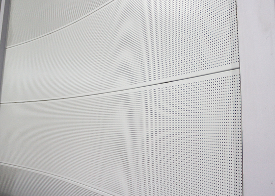 منحنى &quot;الألومنيوم لوحة الحائط&quot;/السقف المعدني Perforated ألواح لبناء الجدار