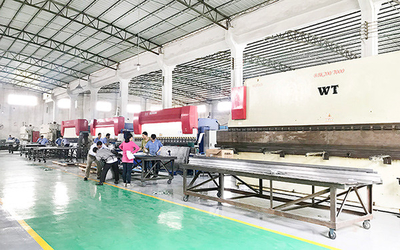 Guangzhou Ousilong Building Technology Co., Ltd خط إنتاج المصنع